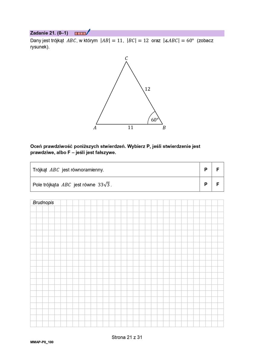 Matura 2025. Matematyka poziom podstawowy