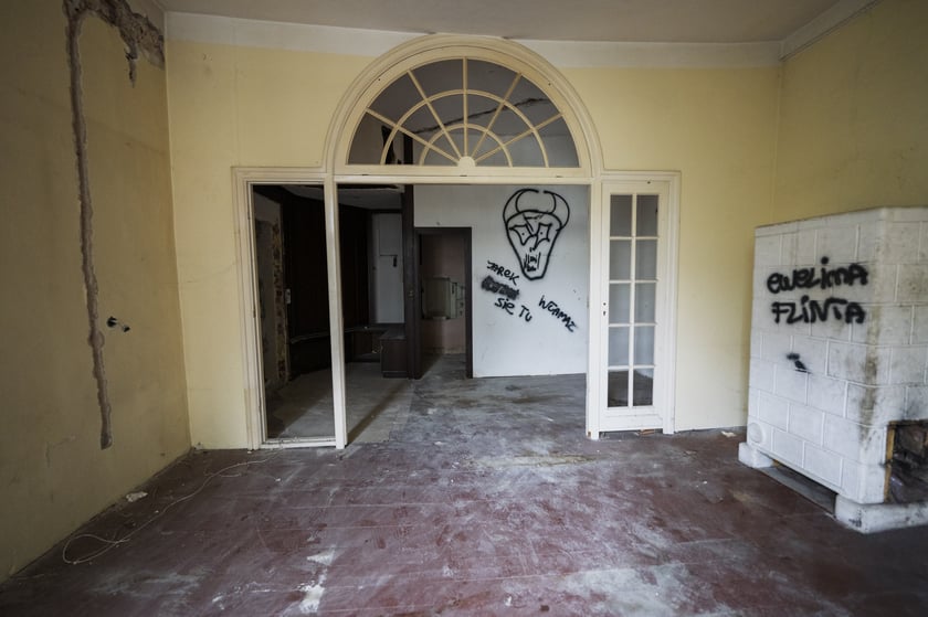 Wnętrza kamienic 1, 1a i 1b na Dworcowej we Wrocławiu