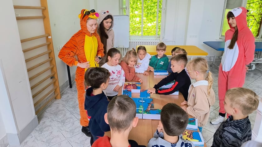 Przedszkole nr 149 w odwiedzinach na Uniwersytecie Medycznym we Wrocławiu