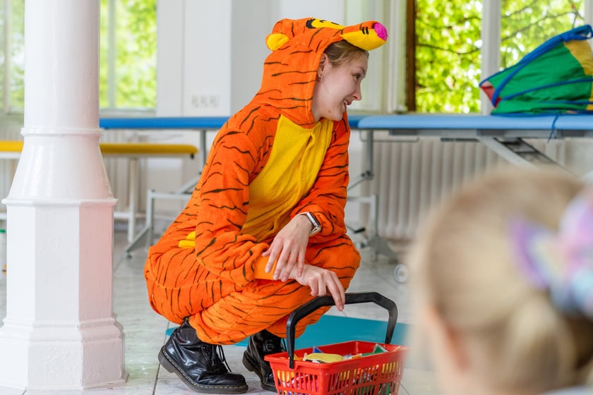Przedszkole nr 149 w odwiedzinach na Uniwersytecie Medycznym we Wrocławiu