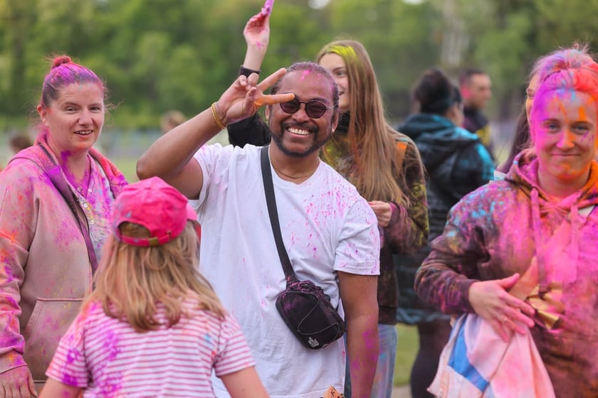 Święto Kolorów Holi, Wrocław 11.05.2025