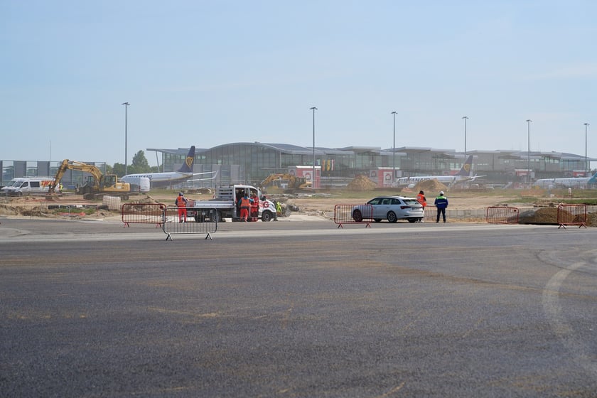 Rozbudowa części lotniczej, 14 maja 2025 roku