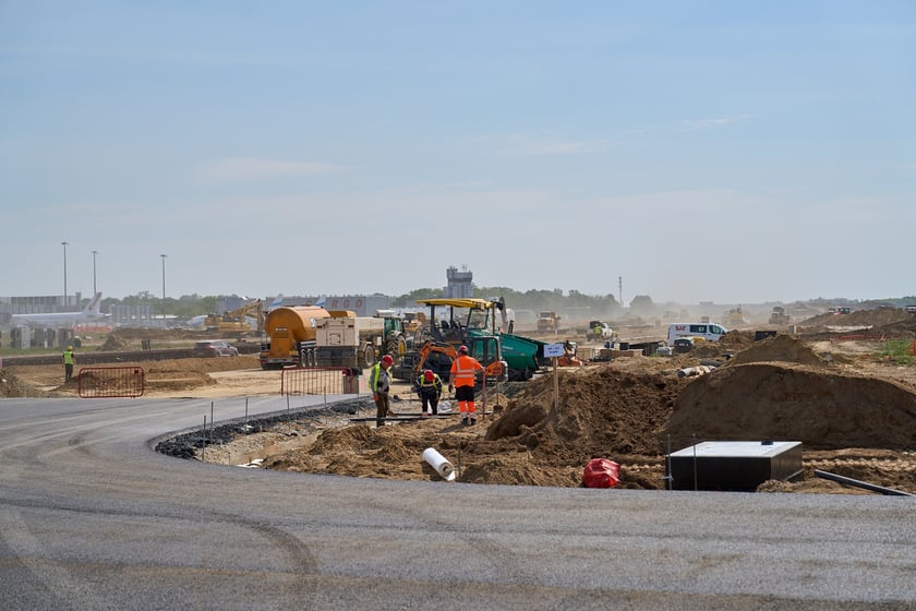 Rozbudowa części lotniczej, 14 maja 2025 roku