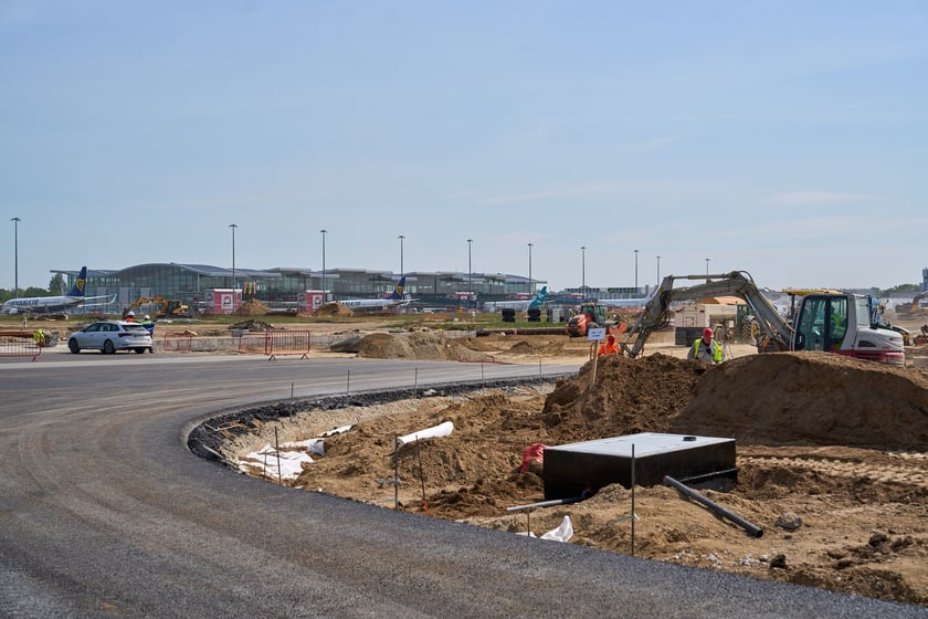 Rozbudowa części lotniczej, 14 maja 2025 roku