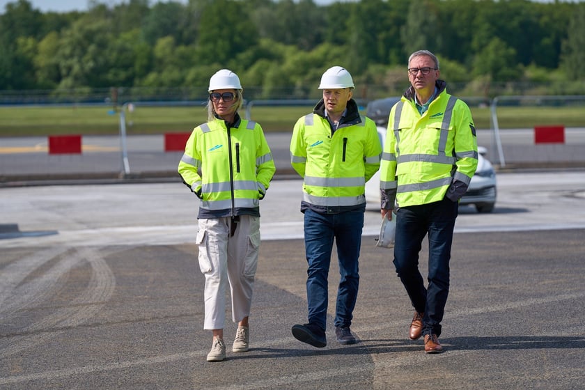 Rozbudowa części lotniczej, 14 maja 2025 roku