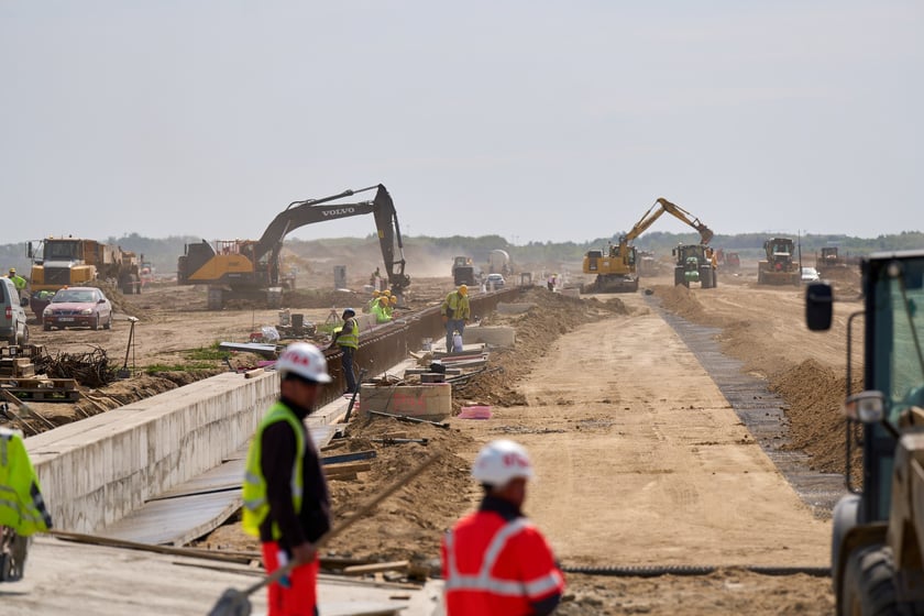 Rozbudowa części lotniczej, 14 maja 2025 roku