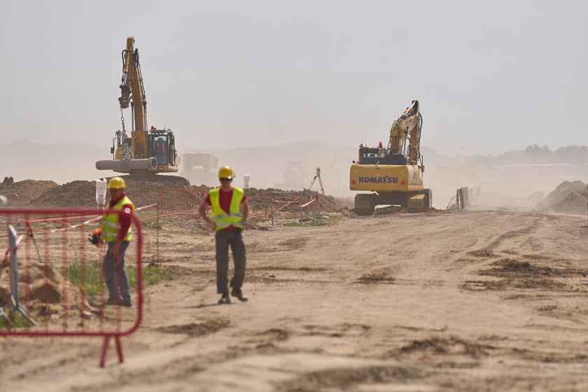Rozbudowa części lotniczej, 14 maja 2025 roku