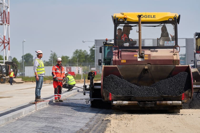 Rozbudowa części lotniczej, 14 maja 2025 roku
