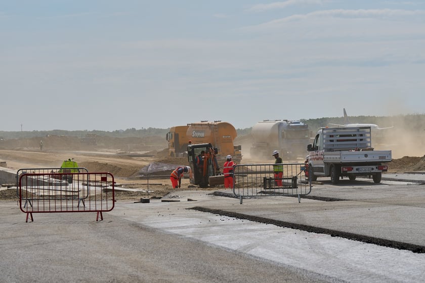 Rozbudowa części lotniczej, 14 maja 2025 roku