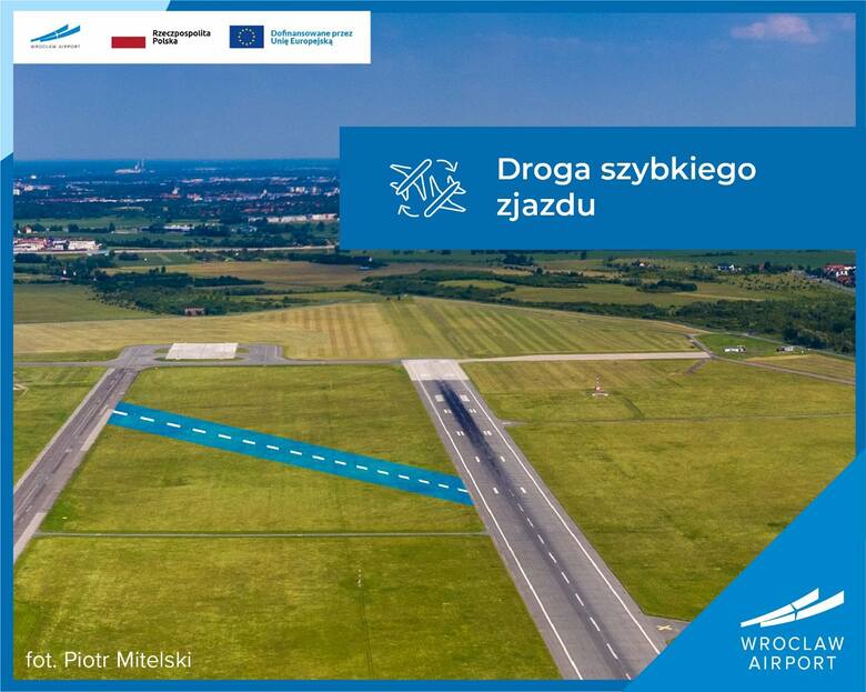 Plansza pokazująca element trwającej przebudowy