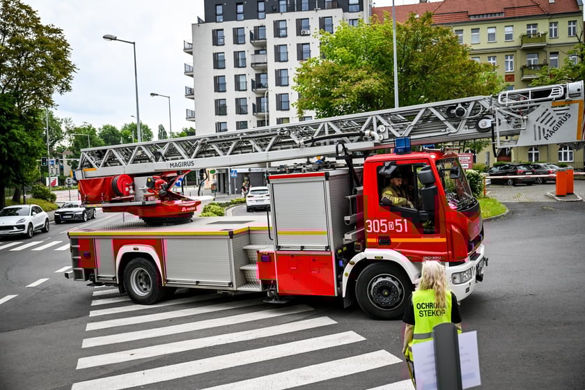 Ćwiczenia służb w elektrociepłowni - Wrocław