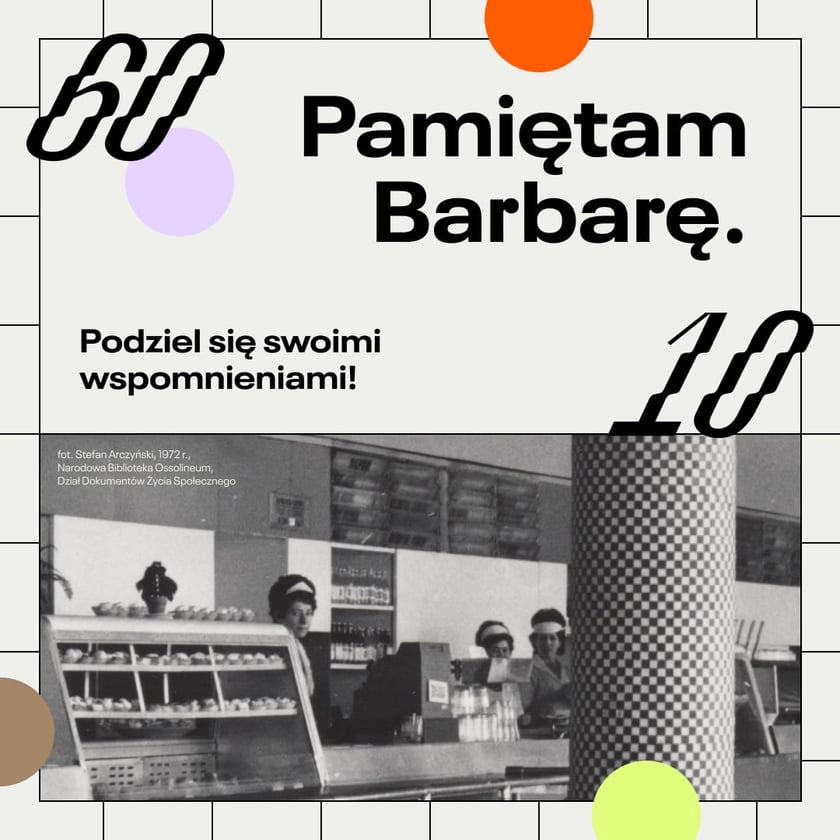 Plakat akcji Pamiętam Barbarę