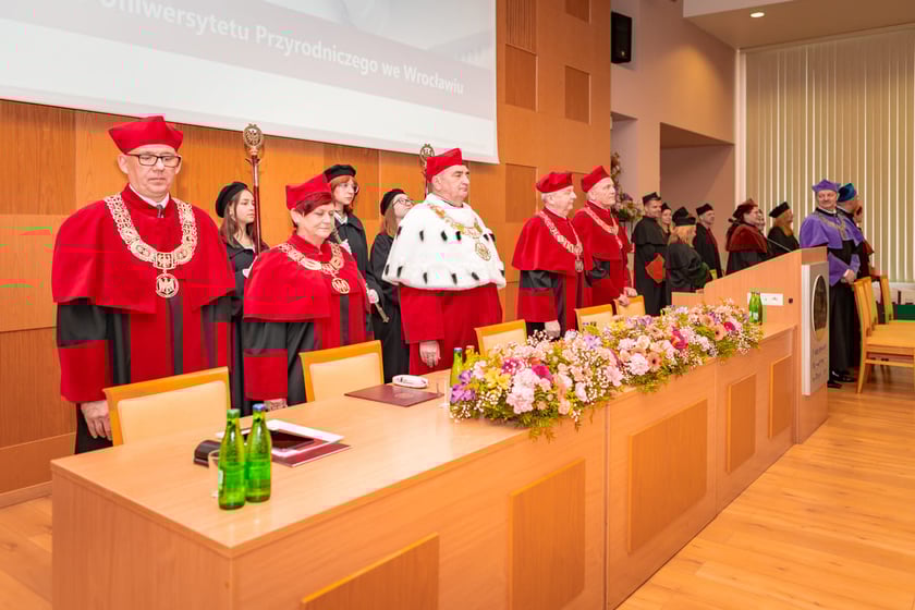 Święto Uniwersytetu Przyrodniczego we Wrocławiu. Uroczysta gala, 23.05.2025.