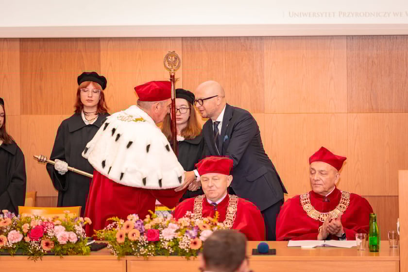 Święto Uniwersytetu Przyrodniczego we Wrocławiu. Uroczysta gala, 23.05.2025.