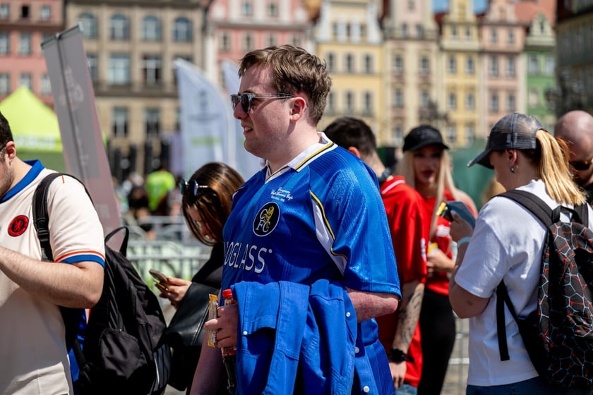 Otwarcie ogólnodostępnej strefy kibica Fan Festival w rynku