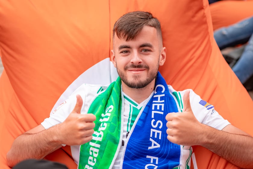 Kibice na wrocławskim Rynku. 28.05.2025