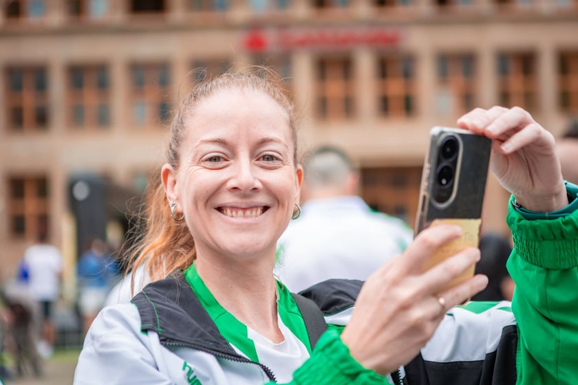 Kibice na wrocławskim Rynku. 28.05.2025