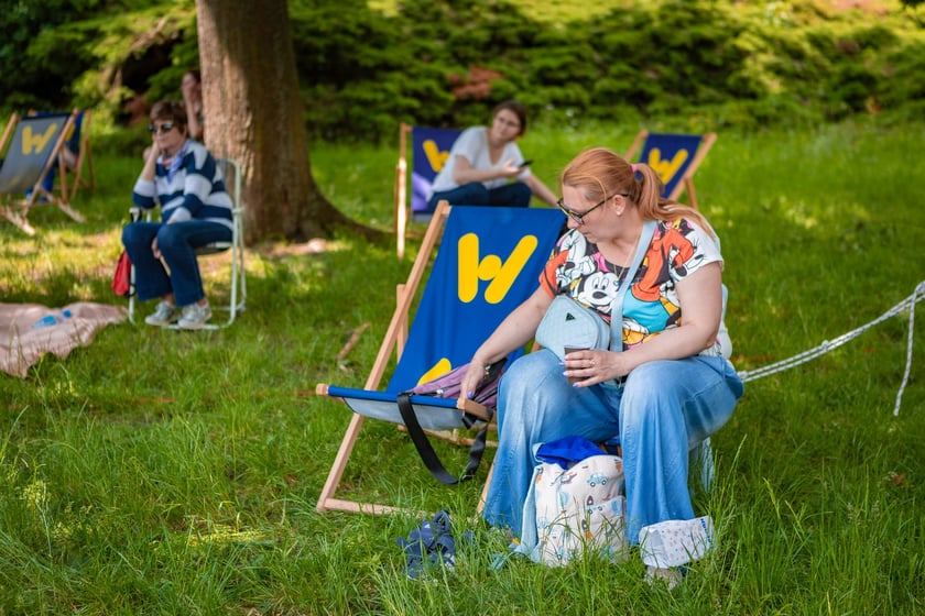 Piknik z okazji Dnia Rodzicielstwa Zastępczego, który odbył się w sobotę 31 maja w parku Grabiszyńskim we Wrocławiu