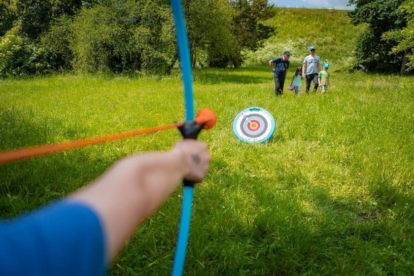 Piknik z okazji Dnia Rodzicielstwa Zastępczego, który odbył się w sobotę 31 maja w parku Grabiszyńskim we Wrocławiu