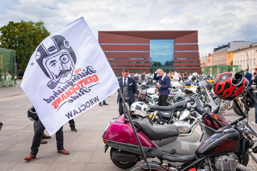 Distinguished Gentleman's Ride - stylowe i klasyczne motocykle przejechały przez Wrocław - 1 czerwca 2025 r.