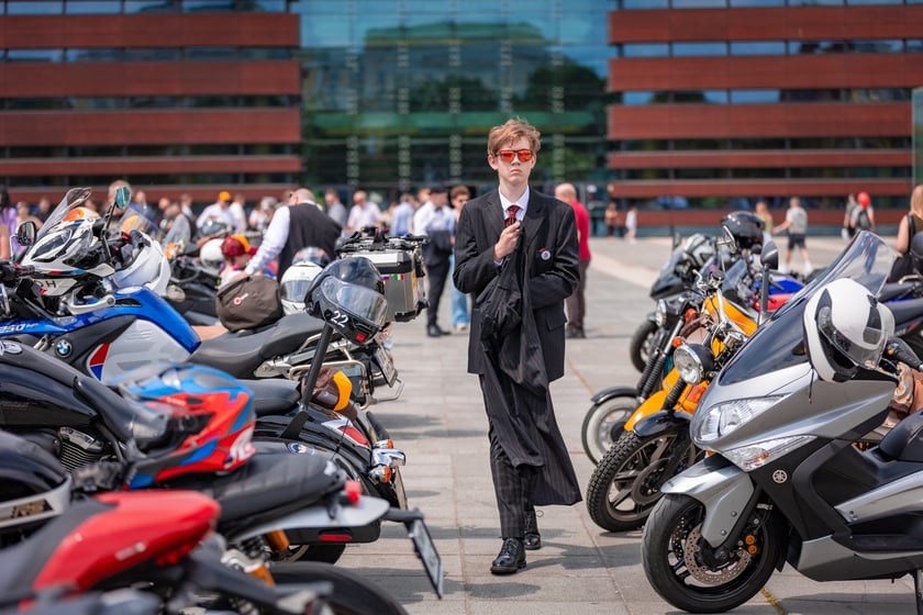Distinguished Gentleman's Ride - stylowe i klasyczne motocykle przejechały przez Wrocław - 1 czerwca 2025 r.