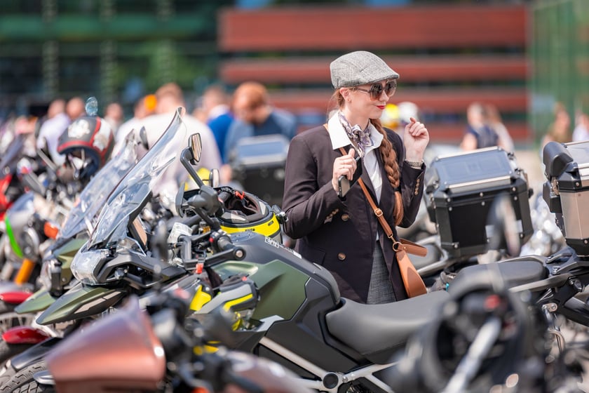 Distinguished Gentleman's Ride - stylowe i klasyczne motocykle przejechały przez Wrocław - 1 czerwca 2025 r.