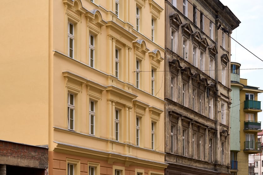 Kamienica Prądzyńskiego 24 po remoncie (czerwiec 2025)