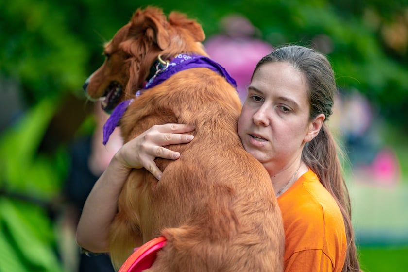 Mistrzostwa Polski Dogfrisbee 2025 - latające psy w parku Południowym