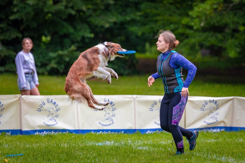 Mistrzostwa Polski Dogfrisbee 2025 - latające psy w parku Południowym