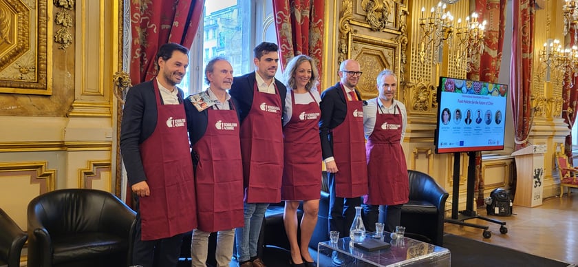 Spotkanie zarządu Sieci DELICE w Lyonie