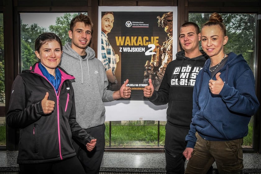 Program „Wakacje z wojskiem 2” w 10. Wrocławskiej Brygadzie Łączności we Wrocławiu