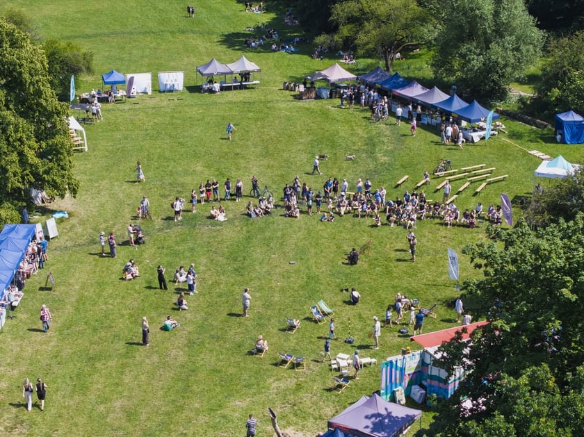 Wielki Piknik Charytatywny Grupy Ratuj w parku Grabiszyńskim