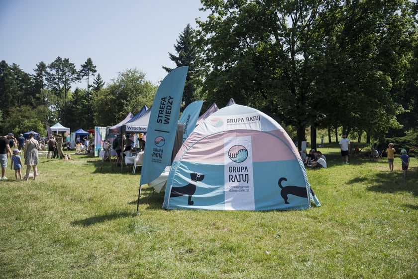 Wielki Piknik Charytatywny Grupy Ratuj w parku Grabiszyńskim