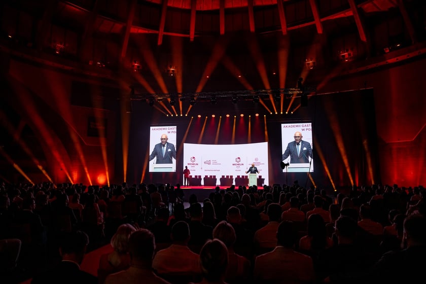 Ceremonia wręczenia plakiet Michelin w Hali Stulecia&nbsp;