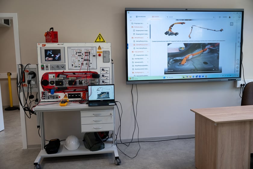 Otwarcie Branżowego Centrum Umiejętności w dziedzinie elektromobilności w ZS nr 2 we Wrocławiu