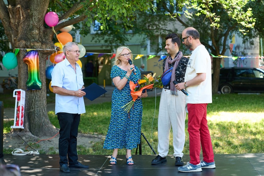 Celebrowanie 1. urodzin Centrum Aktywności Lokalnej na Hubach - Widna 17
