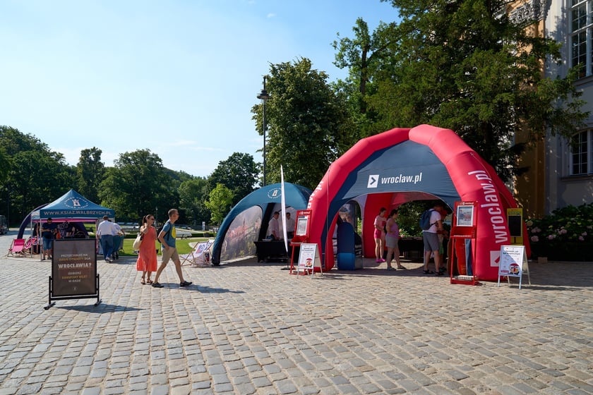 Wrocławianie zwiedzali Zamek Książ z kartą Nasz Wrocław