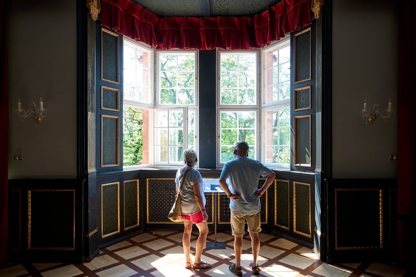 Wrocławianie zwiedzali Zamek Książ z kartą Nasz Wrocław