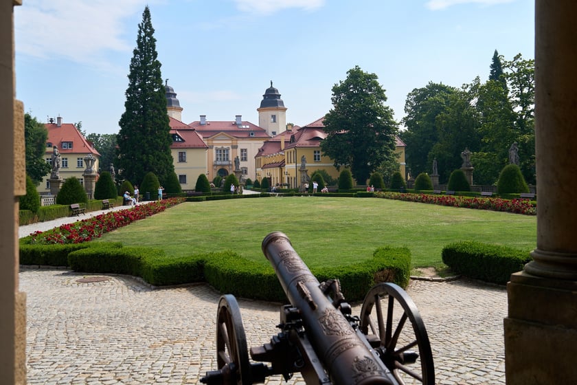 Wrocławianie zwiedzali Zamek Książ z kartą Nasz Wrocław