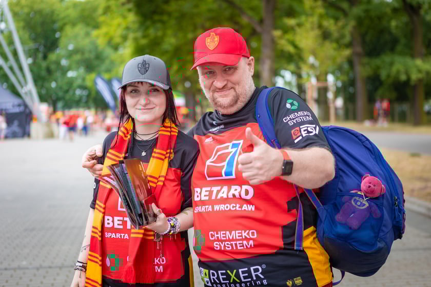Mecz Sparty Wrocław z Wł&oacute;kniarzem Częstochowa