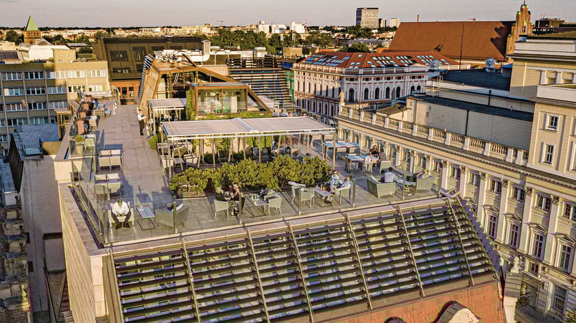 Rooftop Hotelu Monopol