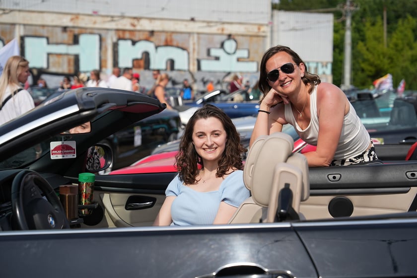 Meta Ogólnopolskiego Charytatywnego Rajdu Cabrio  na Zajezdni Popowice