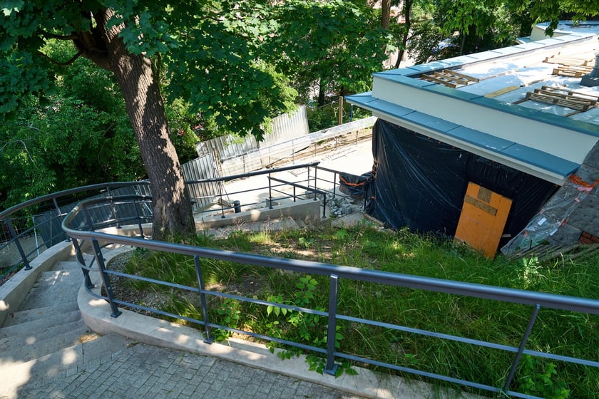 Drugi etap remontu na Bastionie Sakwowym, 12 czerwca 2025