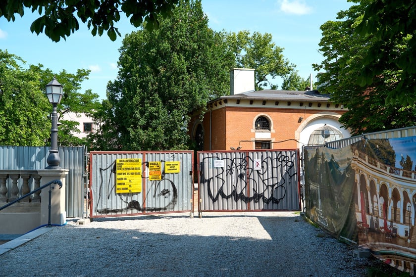 Drugi etap remontu na Bastionie Sakwowym, 12 czerwca 2025
