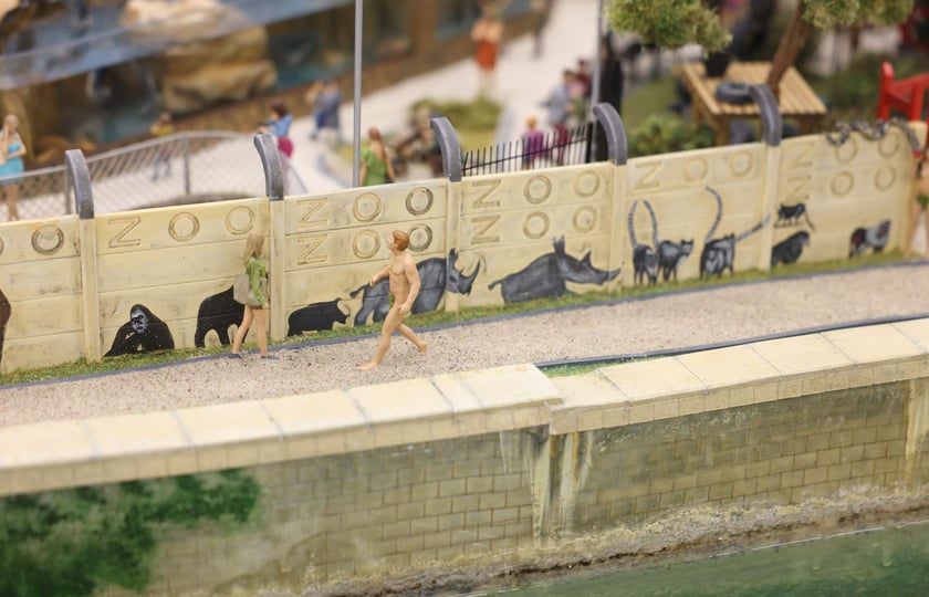 Miniaturowe ZOO w Kolejkowie