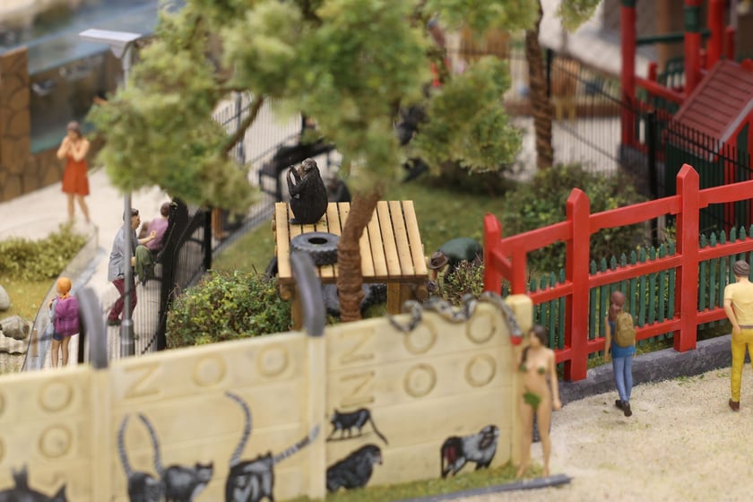Miniaturowe ZOO w Kolejkowie