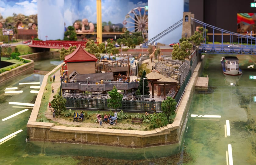 Miniaturowe ZOO w Kolejkowie