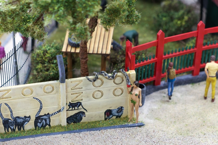 Miniaturowe ZOO w Kolejkowie