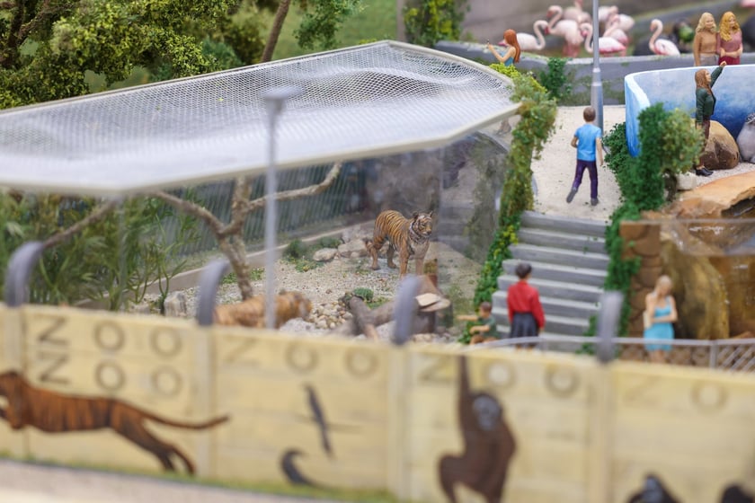 Miniaturowe ZOO w Kolejkowie