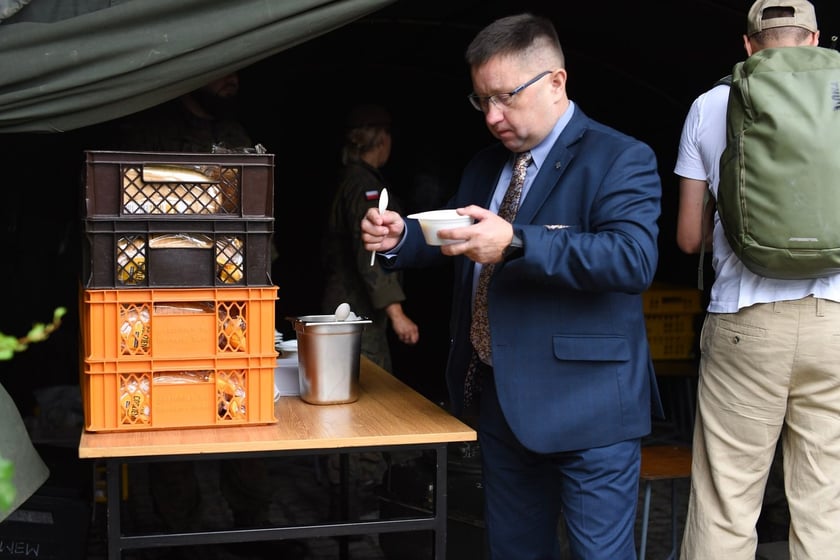 Przysięga żołnierzy 16. Dolnośląskiej Brygady Obrony Terytorialnej
